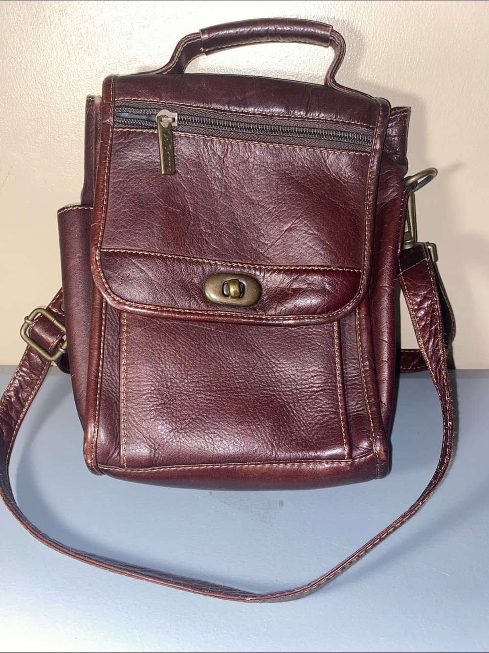 Le Donne Leather Bag - Brown